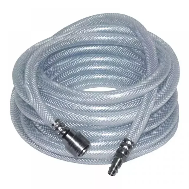 COMPRESSED AIR HOSE PANSAM A535104 7,5M, PVC REINFORCED 9,5X15MM QUICK COUPLINGS, KIND-RESISTANT