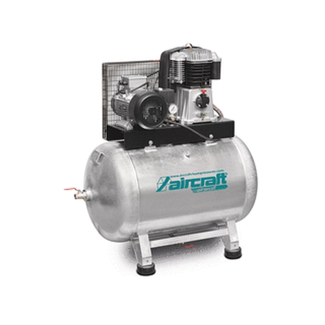 Compresseur électrique à pistons Airprofi 703/270/10 H pour avions Air d'admission : 650 l/min | 270 l | 10 barre | Lubrifié à l'huile | 400 V