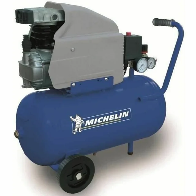 Compressor de ar Michelin MB24 Horizontal 8 barra 24 L