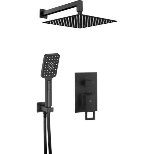 Concealed shower set Deante Anemon Bis black - additional 5% DISCOUNT for the code DEANTE5