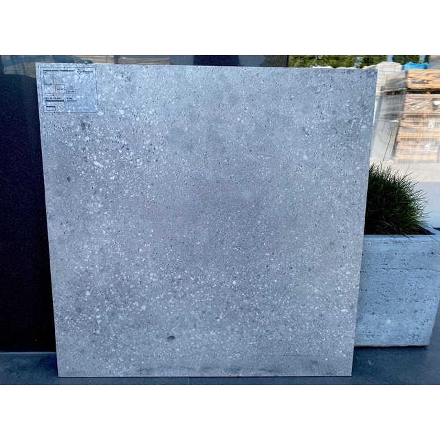 Concrete-like tiles 60x60 ANTI-SLIP - GRAPHITE