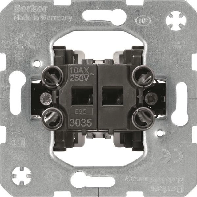 Conector 2-klawiszowy, serial (castiçal), mecanismo, auto-braçadeiras, One.Platform