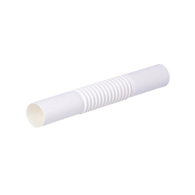 Conector corrugado para tuberías de instalación eléctrica Fi-22, blanco, EN LINEA