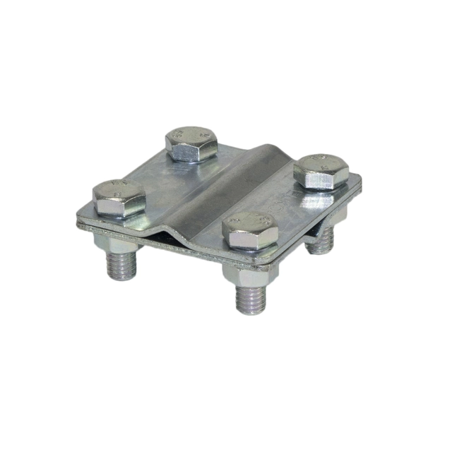 Conector cruzado Elko-Bis 4-otworowe 57x57mm galvanizado