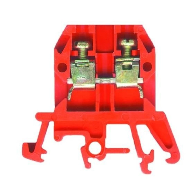 Conector de carril roscado ZUG-G2,5, Rojo