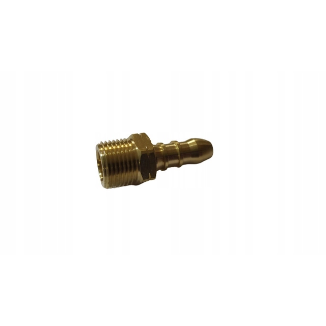 CONECTOR DE LATÃO PARA MANGUEIRA 9-10MM GZ3/8' PRA5