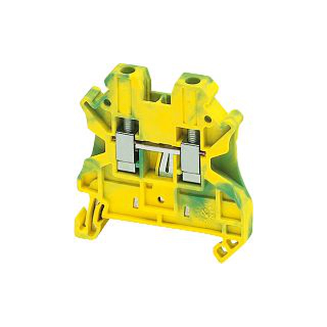 Conector de protecție Schneider 2-przewodowa 4mm2 verde-galben (NSYTRV42PE)