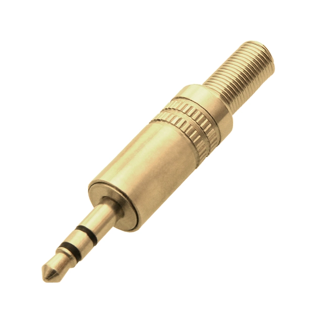 Conector jack 3,5 ST ORO 1 Pieza