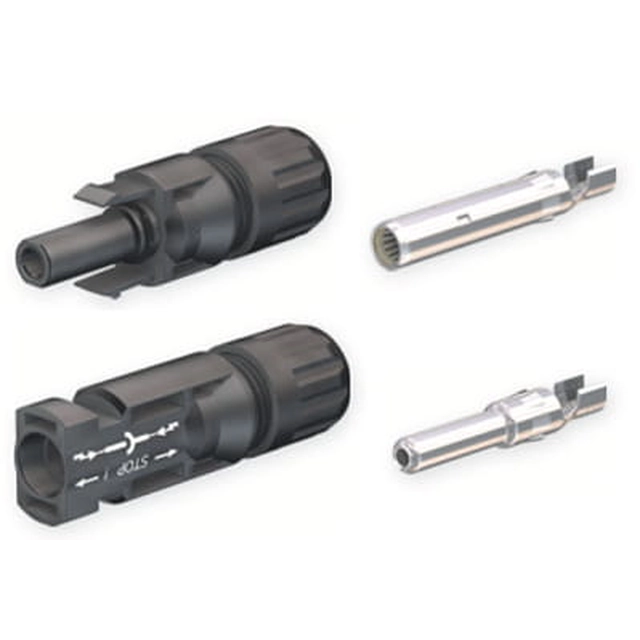 Conector MULTICONTACTO MC4 enchufe + enchufe 4-6MM2