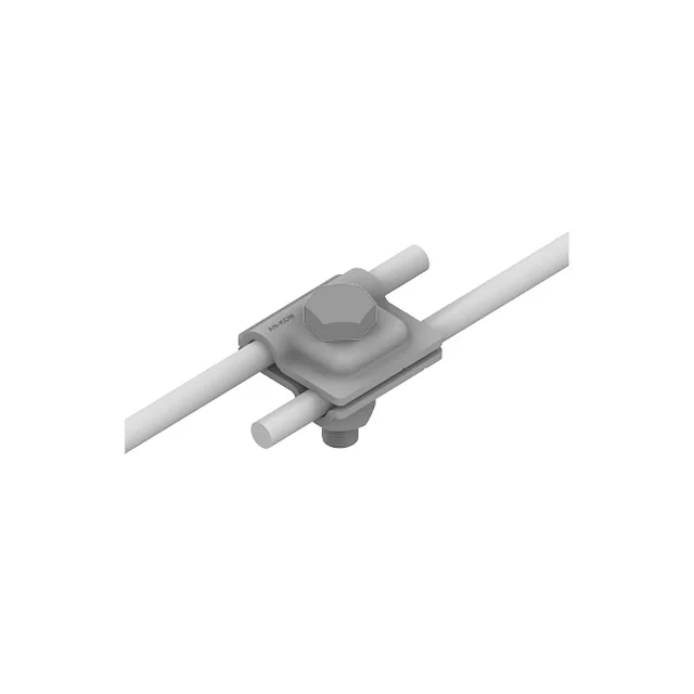 Conector pasante 1-śrubowe M10 (acero galvanizado en caliente) AN-01B/OG/