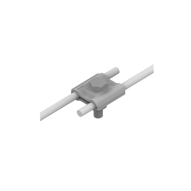 Conector pasante 1-śrubowe M10 (acero galvanizado en caliente) AN-01D/OG/