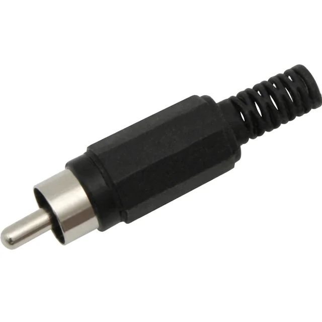 Conector RCA Cinch NEGRO 100 Uds