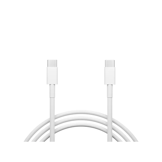 Conector USB-C - USB-C 2.0 1,0m blanco