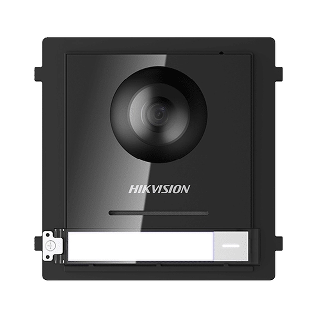 Conexão de modo mestre 2 fire' câmera de vídeo 2MP fisheye e um botão de chamada - HIKVISION DS-KD8003-IME2