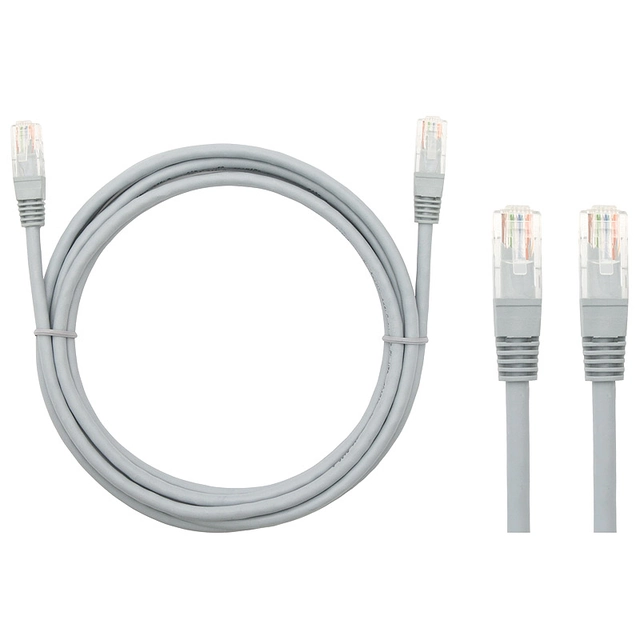 Conexão UTP PATCHCORD 1,0m cinza