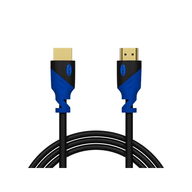 Conexiune HDMI-HDMI ALBASTRĂ directă 3m 4K