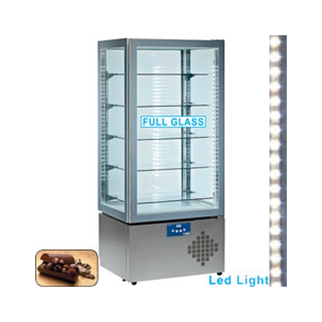 Confectionery display cabinet 5 levels ventilated +14° +16°