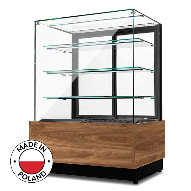 Confectionery display case neutral Dolce Visione Neutro 1300 | 1300x670x1300 mm