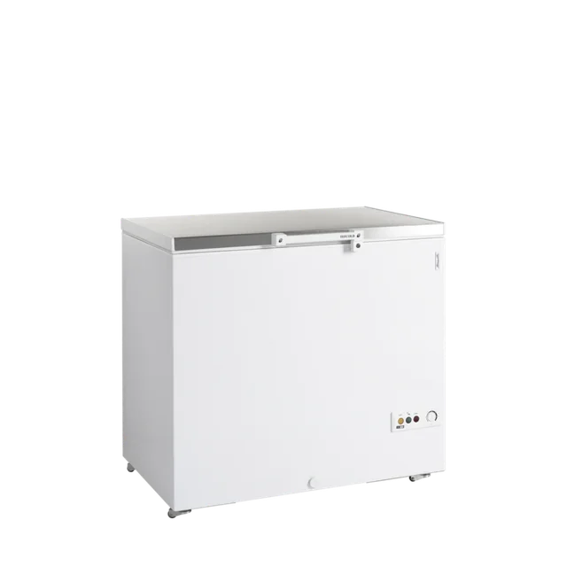 Congélateur coffre à glace 278L couvercle inox FR305S SL