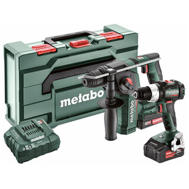 Conjunto combinado de Metabo 2.5.2 18V paquete de máquina en metaBOX