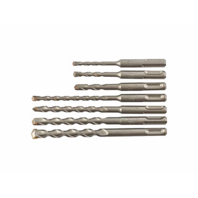 Conjunto de brocas Milwaukee SDS-Plus 50 mm/100 mm/110 mm | SDS-Plus | 7 unidades