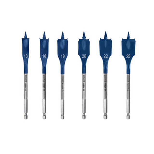 Conjunto de brocas planas Bosch Expert Self Cut 6 unid.