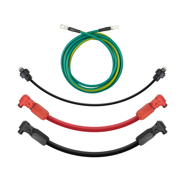 Conjunto de cabos SolarEdge para conexão de módulos de bateria 48 V, conjunto de cabos para bateria doméstica
