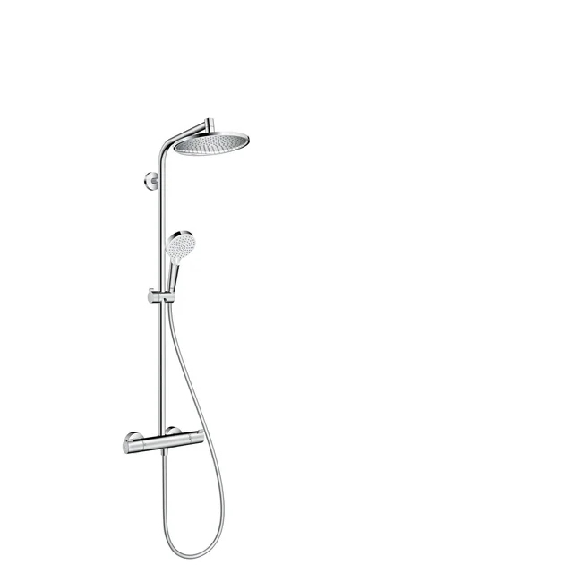 Conjunto de chuveiro Hansgrohe Crometta S 240 1jet com termostato 27267000