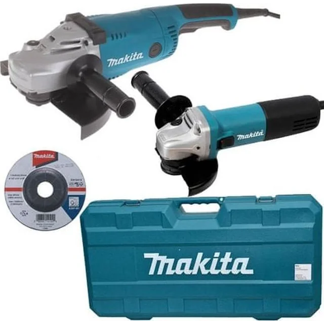 Conjunto de ferramentas elétricas Makita 3-elementowy (M DK0053G)