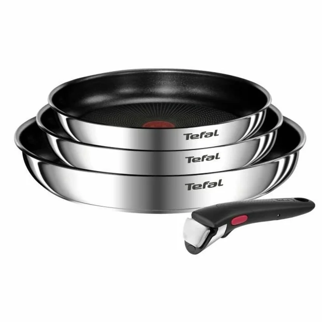 Conjunto de frigideiras Tefal Emotion L897S404 Aço inoxidável Ø 24 cm Ø 22 cm Ø 28 cm