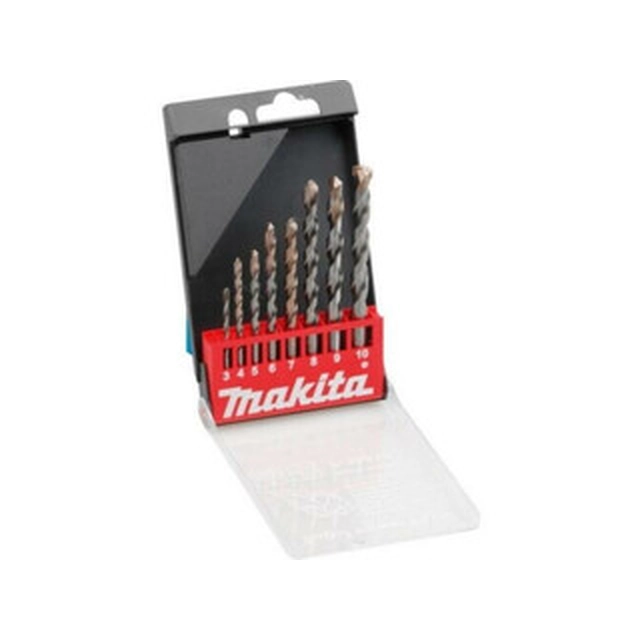 Conjunto de perfuratrizes Makita Plus 8 peças