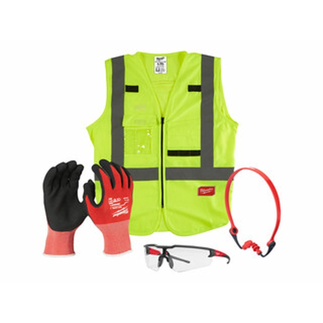 conjunto de seguridad ocupacional de milwaukee