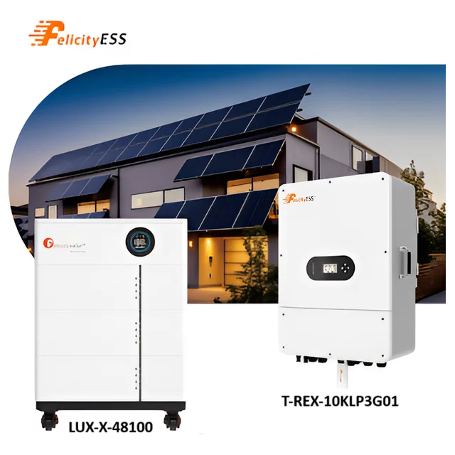 Conjunto híbrido FelicityESS inversor 10kW + armazenamento de energia 20,96kWh