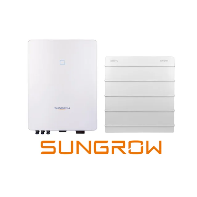 Conjunto Sungrow SH8.0RT+ Almacenamiento de energía Sungrow LiFePO4 12,8 kWh