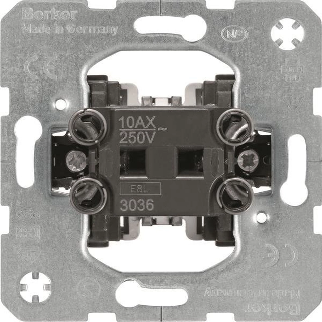 Connecteur 1-klawiszowy, universel (escalier), mécanisme, auto-pinces, One.Platform