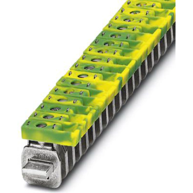 Connecteur de connexion Phoenix Contact 0,5-6mm2 jaune-vert AKG 4 GNYE (0421029)