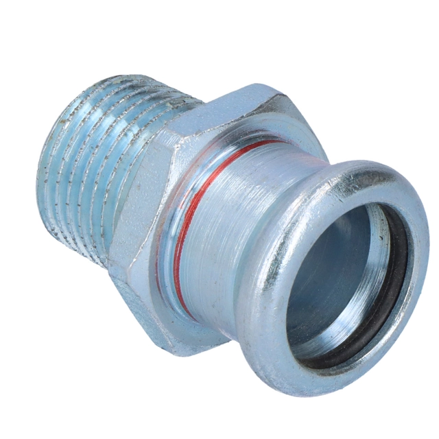 Connector with GZ KAN-therm Steel -18 x R1/2