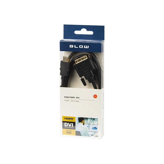 Connexion DVI-HDMI 3m BLISTER