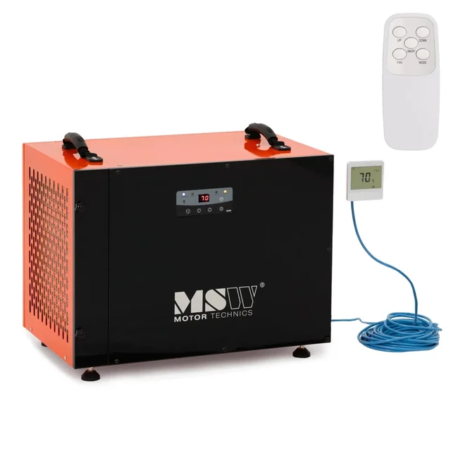 Construction dehumidifier for 120m2 remote control | MSW-DEH CRAWL SPACE 120