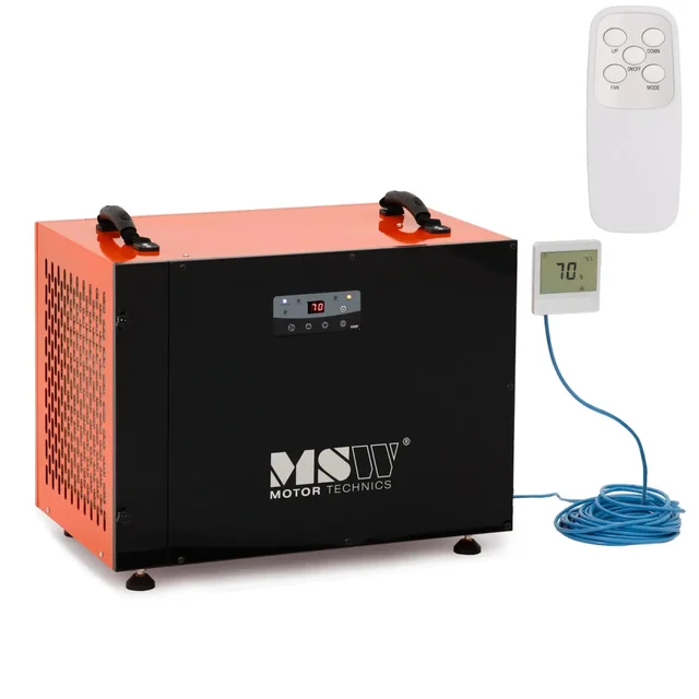 Construction dehumidifier for 90m2 remote control | MSW-DEH CRAWL SPACE 90