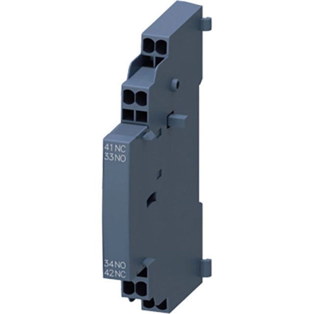 Contact auxiliaire Siemens 1Z 1R montage latéral pour interrupteur moteur S00/0 (3RV2901-2A)