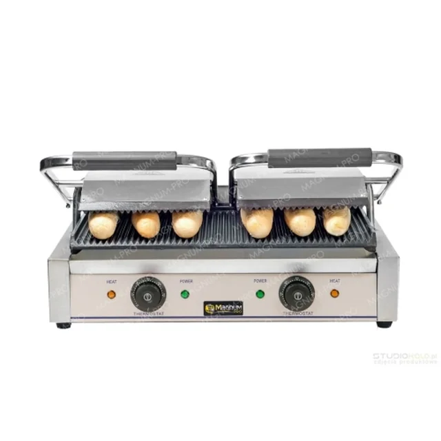 Contact grill - double roll toaster