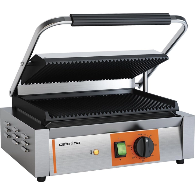 Contact grill, Panini, grooved, Caterina, P 2.2 kW