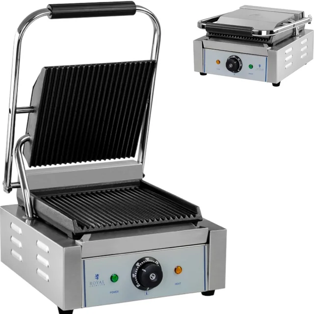 Contact grill Royal Catering grooved toaster