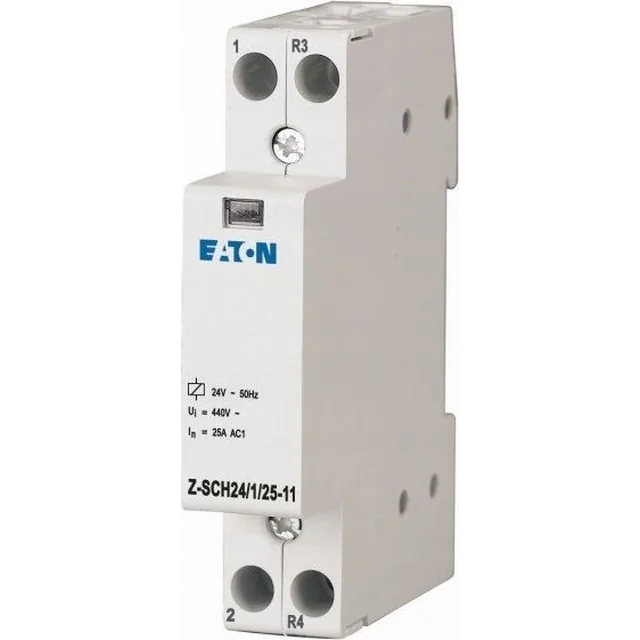 Contacteur d'installation Eaton Z-SCH 1MU 1Z+1R 24VAC 193888