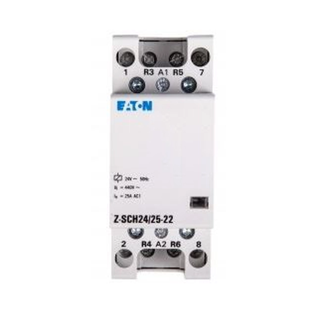 Contacteur modulaire Eaton 25A 2Z 2R 24V Z-SCH24/25-22 248850