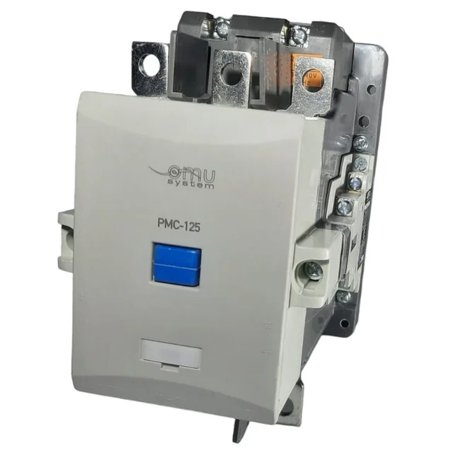 Contactor 3 poles 125A with coil to 400V AC 2NO+2NC 2 normally open contacts + 2 normally closed contacts