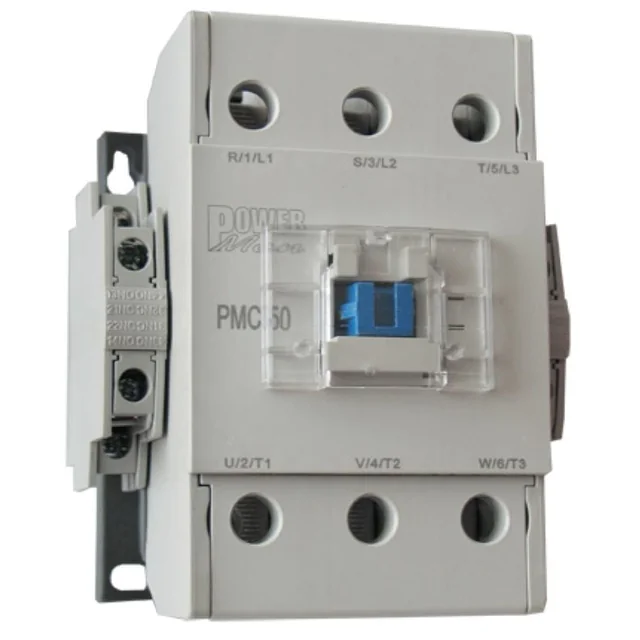 Contactor 3 poli 50A cu bobina la 230V AC 2NO+2NC 2 contacte normal deschise + 2 contacte normal inchise