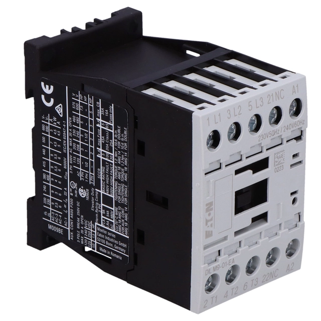 contactor 4kW/400V, Control 230VAC DILM9-01-EA(230V50HZ,240V60HZ)