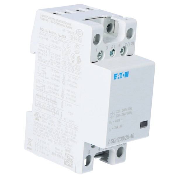 contactor de instalación Z-SCH230/25-40